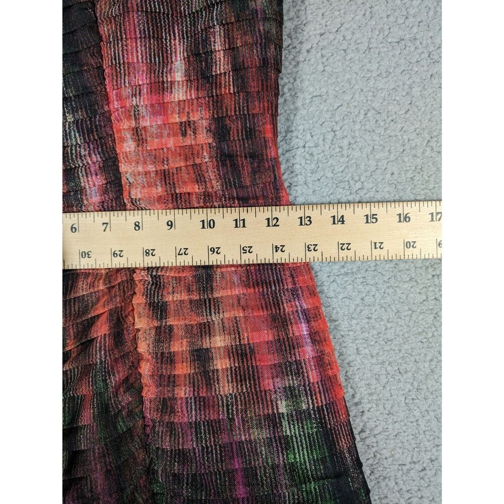 BCBGMaxAzria Dress Womens Size S Multi Color Roxanne Asymmetrical Bodycon Dress - Picture 5 of 5